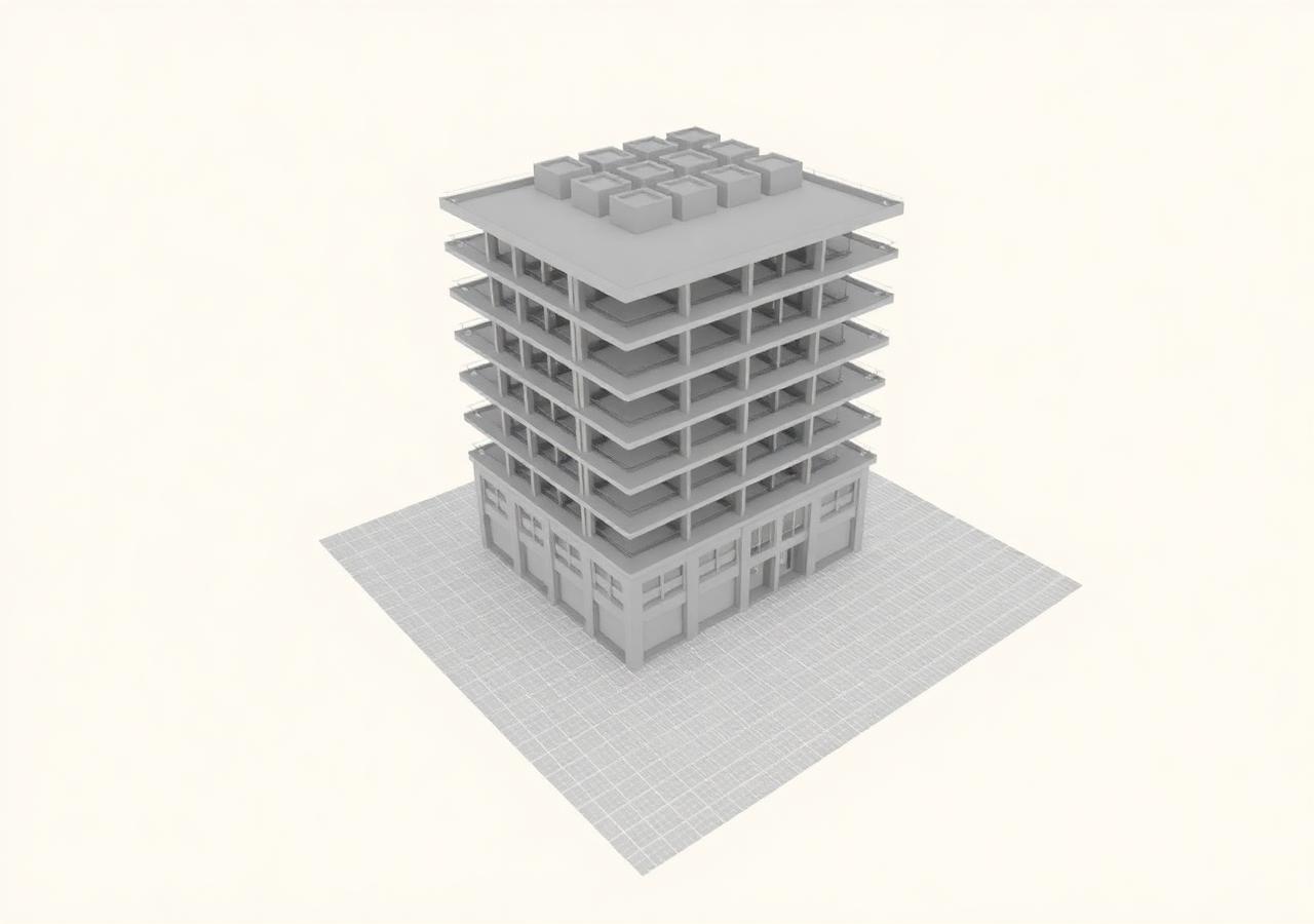 Multi-storey stacking
